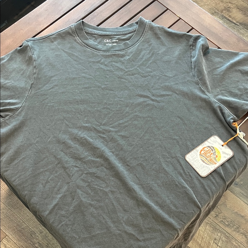 C&C California Charcoal Short Sleeve Tee